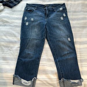 Liverpool women’s the crop boyfriend ripped jeans size 8/29